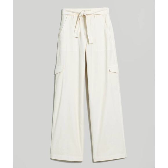 Madewell Pants - Madewell Griff Superwide-Leg Cargo Pants in Garment Dye Size 33